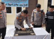 Resmikan Rumah Dinas Polsek Teluk Nibung, Kapolres Tj Balai: Prasarana Memadai Kunci Personel Bekerja  Profesional