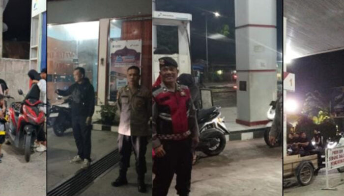 Siagakan Personel di SPBU Polres Tanjung Balai Jamin Kelancaran Distribusi BBM