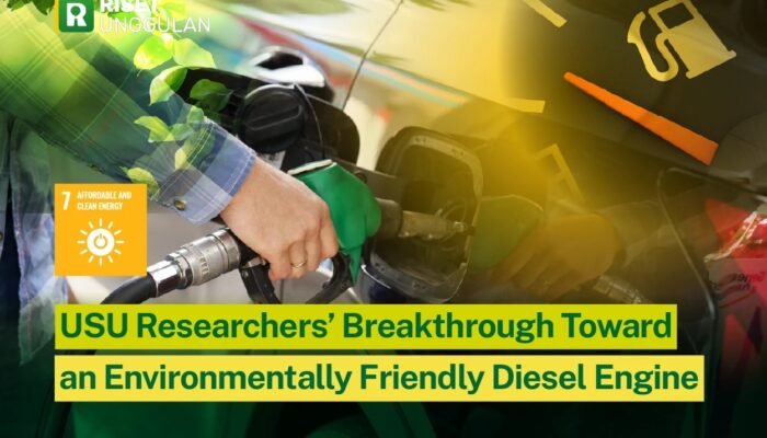 Terobosan Peneliti USU Menuju Mesin Diesel Ramah Lingkungan