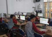 Brimob Polda Sumut Kawal Tes Psikologi Ekstrakurikuler di SMA Kemala Bhayangkari 1 Medan