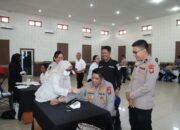 Polres Pelabuhan Belawan Laksanakan Pemeriksaan Kesehatan Berkala Personel