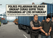 Pelaku Curas Terhadap Sopir Truk Diringkus Sat Reskrim Polres Pelabuhan Belawan