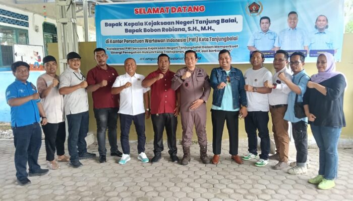 Perkuat Sinergi Bersama Insan Pers, Kepala Kejaksaan Negeri Tanjungbalai Silaturahmi Ke Kantor PWI