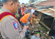 Terlalu Dekat Dengan Rel, Driver Ojol Tewas Disambar Kereta Api