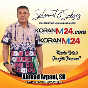 Selamat Sukses Terbitnya KoranM24