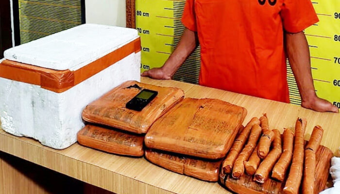 Nekat Edarkan Ganja Demi Rp300 Ribu, Pria 37 Tahun Diciduk Polisi