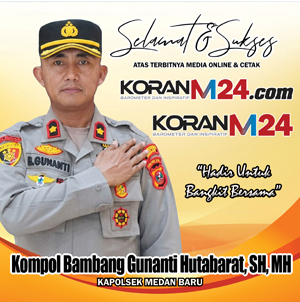Selamat Sukses Terbitnya KoranM24