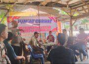 Dekat dengan Warga, Polres Tj Balai Gelar ‘Jumat Curhat’ di Warung Kopi