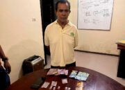 Polsek Batang Angkola, Amankan Pria Paruh Baya Pelaku Penyalahgunaan Narkoba