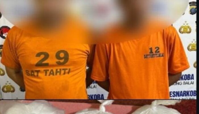 Polres Tanjung Balai, Ringkus Dua Pelaku Pengedar Narkoba