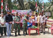Kodim 0204 / DS Resmikan Jembatan Armco Di Galang