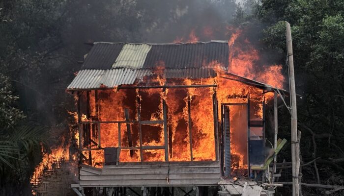 POMAL Kodaeral I, Musnahkan Markas Narkoba di Kampung Bahari Belawan