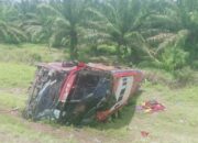 Bus Halmahera Tabrak Pick Up di Tol Tebing Tinggi-Medan, 4 Tewas dan 19 Luka-Luka, Sopir Bus Melarikan Diri