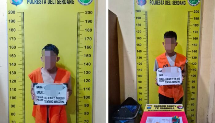 Gercep Tertibkan Peredaran Narkoba di Pantai Labu, Satres Narkoba Polresta Deli Serdang Ciduk Pelaku