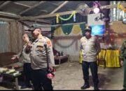 Polsek Medan Labuhan dan Forkopimca Labuhan Deli Razia Kafe, Puluhan Botol Miras Disita