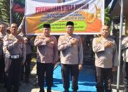 Polsek Medan Labuhan Sembelih 1 Ekor Lembu dan 1 Ekor Kambing Hewan Kurban