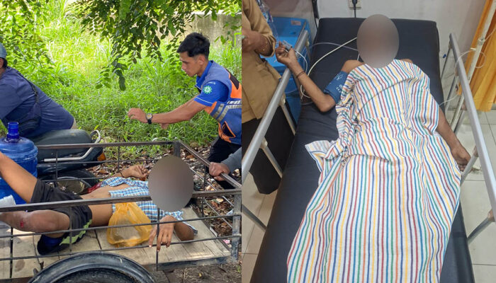 Jalan Kaki Di Bantaran Rel, Seorang Pemuda Terkapar Di Sambar Kereta Api
