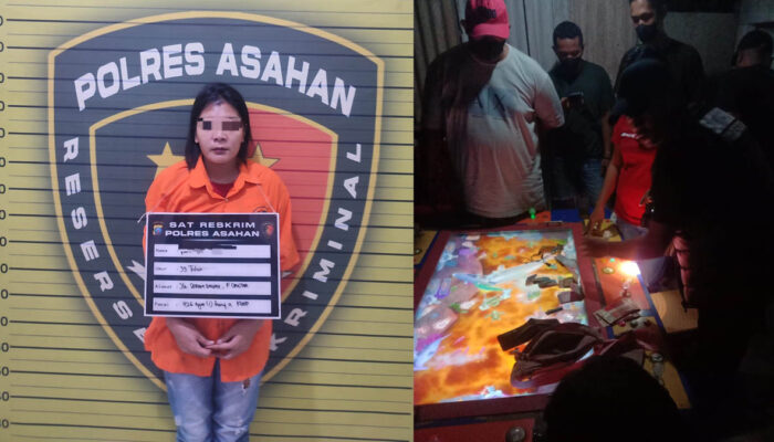 Polres Asahan Grebek Lokasi Judi Tembak Ikan di Bandar Pasir Mandoge