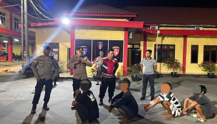Polres Pelabuhan Belawan Tangkap Empat Pelaku Pungli di Sicanang