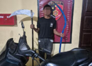 Polresta Deli Serdang Bersama Polda Sumut Gagalkan Aksi Tawuran Geng Motor Bersajam