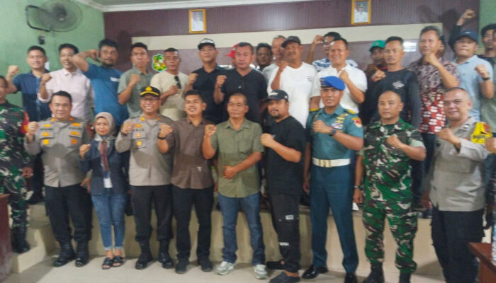 Polsek Medan Labuhan Bersama Forkopimca Mediasi Perdamaian Konflik 2 OKP
