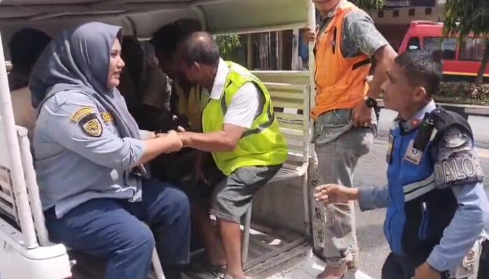 Resahkan Warga, Dishub Deli Serdang Tertibkan Jukir Liar di Lubuk Pakam, Delapan Orang Diamankan