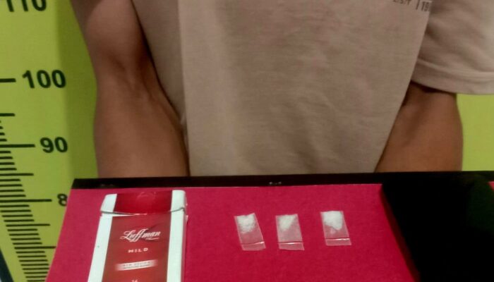 Polsek Padang Bolak, Cokok Pengedar Sabu Saat Transaksi