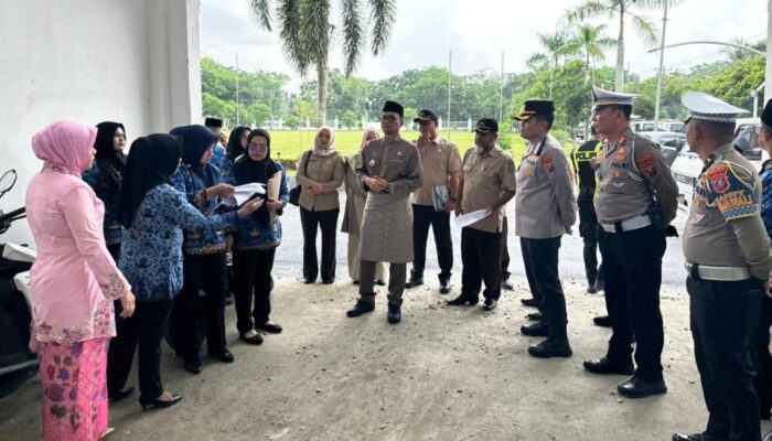 Wakil Walikota Fadly Cek Kepatuhan Pajak Kendaraan Dinas