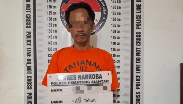 Pengedar Sabu Diringkus Satnarkoba Polres Pematang Siantar di Jalan Ring Road