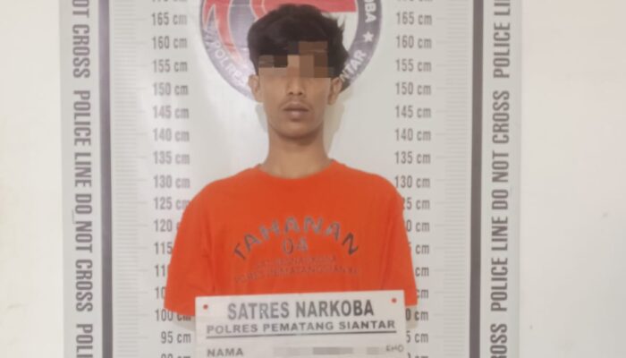 Satresnarkoba Polres Pematangsiantar Meringkus Pelaku Pengedar Ganja