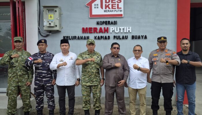 Kapolsek Teluk Nibung Hadiri Peluncuran 1.061 Kopdes Merah Putih Bersama Presiden RI