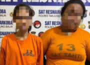 2 Wanita Pengedar Sabu Ditangkap Polisi di Sei Tualang Raso