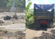 Melintasi Banyak Polsek, Galian C Ilegal Desa Ajibaho Kecamatan Sibiru-Biru Bebas Hambatan dan Kebal Hukum