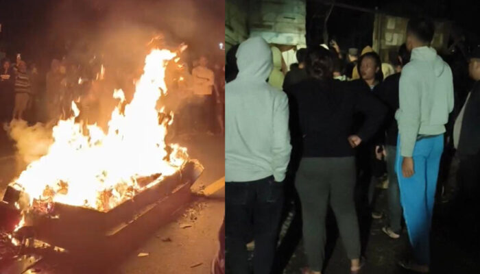 Warga Tigapanah Kabupaten Karo, Grebek Sarang Narkoba dan Bakar Mesin Judi Tembak Ikan