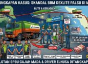 Sulap BBM Solar Jadi Dexlite, 2 Pegawai SPBU dan 2 Supir PT Elnusa, Diringkus Polisi