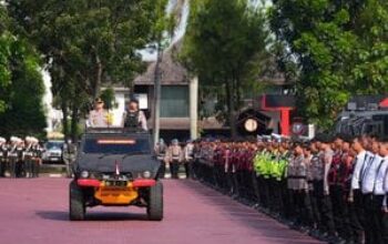 Polda Sumut Gelar Apel Pasukan Operasi ASEAN U-19 Toba 2026, Sebanyak 2.081 Personel Gabungan Disiagakan
