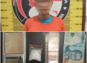 Satresnarkoba Polres Pelabuhan Belawan Ringkus Pengedar Narkoba, Sejumlah Barang Bukti Turut Diamankan 