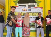 Gelar Jumat Curhat, Polresta Deli Serdang Berikan Tali Asih Kepada Anak Yatim Dan Kaum Dhuafa 