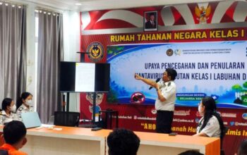 Rutan Klas I Labuhan Deli Sosialisasi Kesehatan Warga Binaan Cegah Penyebaran Hantavirus