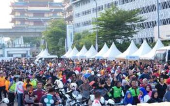 Semarak HUT Bhayangkara ke-80, Polda Sumut Sulap Car Free Day Jadi Pesta Rakyat, Ribuan Warga Padati Lapangan Merdeka Medan
