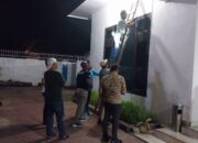 Kaca Jendela Kamar Wabup Deliserdang Diduga Ditembak OTK 