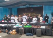 Polrestabes Medan, Musnahkan Barang Bukti Narkotika Bernilai Ratusan Milliar Rupiah