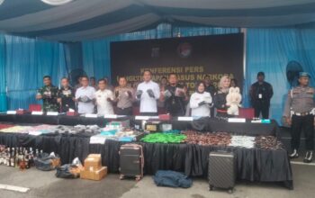Polrestabes Medan, Musnahkan Barang Bukti Narkotika Bernilai Ratusan Milliar Rupiah
