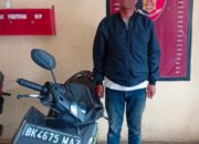 Gelapkan Sepeda Motor Kawan, Warga Tanjung Morawa Diringkus Polisi
