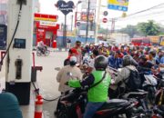 Polresta Deli Serdang Lakukan Pengamanan dan Pengaturan Jalur Disetiap SPBU