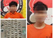 Sat Narkoba Polres Pelabuhan Belawan Tangkap Pengedar dan Pengguna Ganja di Medan Marelan