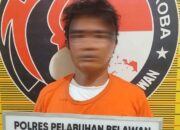 Sat Narkoba Polres Pelabuhan Belawan Tangkap Pengedar Sabu di Medan Marelan
