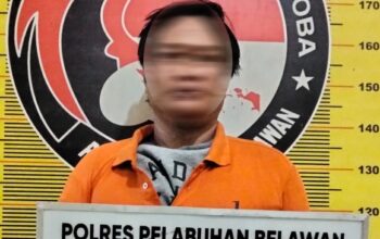 Sat Narkoba Polres Pelabuhan Belawan Tangkap Residivis Pengedar Sabu