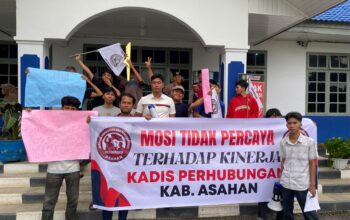 GEMPPAR Kembali Demo Kantor Bupati,Minta Copot Kadis Perhubungan Asahan