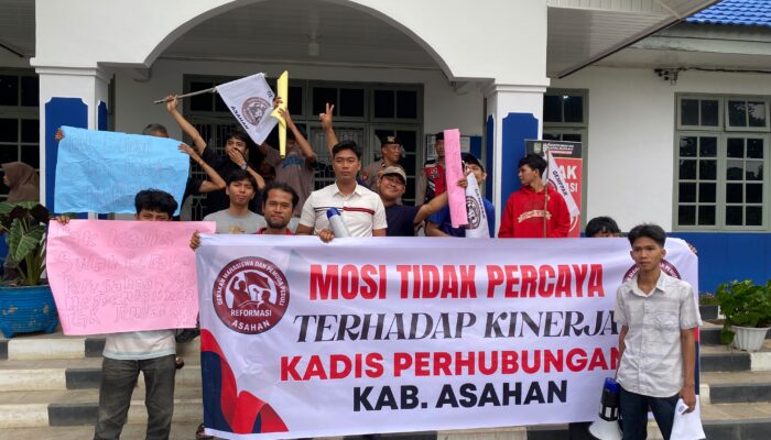 GEMPPAR Kembali Demo Kantor Bupati,Minta Copot Kadis Perhubungan Asahan